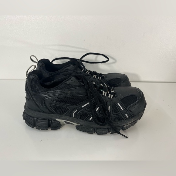 Dakota Mens Size 7/Womens 9 All Black CSA Safety Steel Toe Shoes Sneakers - Picture 3 of 10
